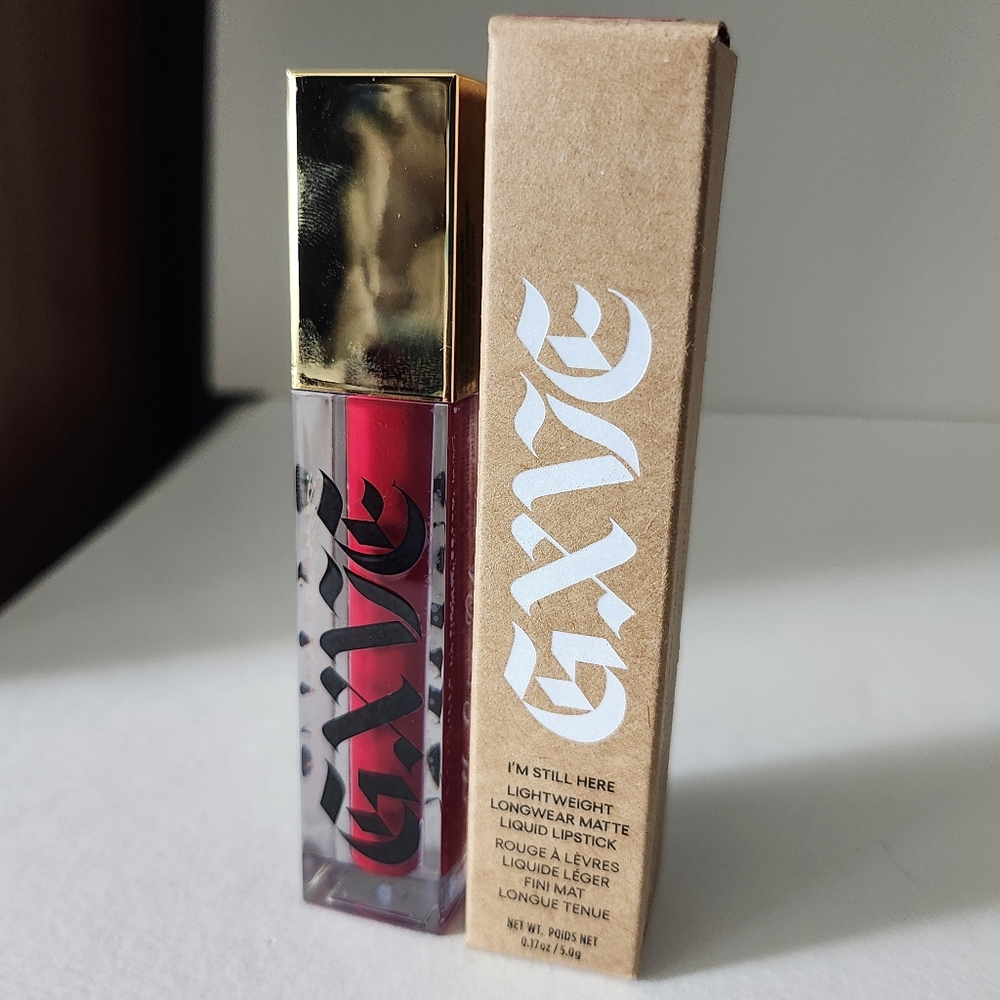 GXVE I'M STILL HERE Original Recipe Matte Liquid Lipstick True Red - Picture 4 of 9